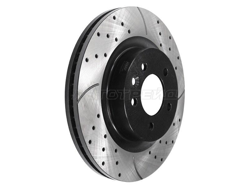 Диски тормозные комплект Land Rover Discovery 04-17 / Range Rover 02-12 (Спереди / Перфорированный)