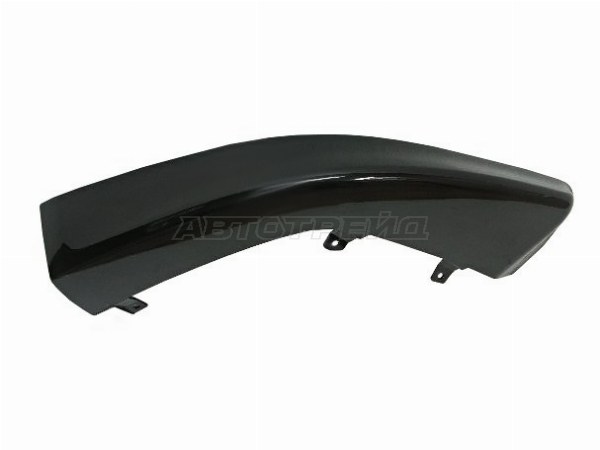 Спойлер бампера Mitsubishi Lancer 07-15 (Спереди / Справа)