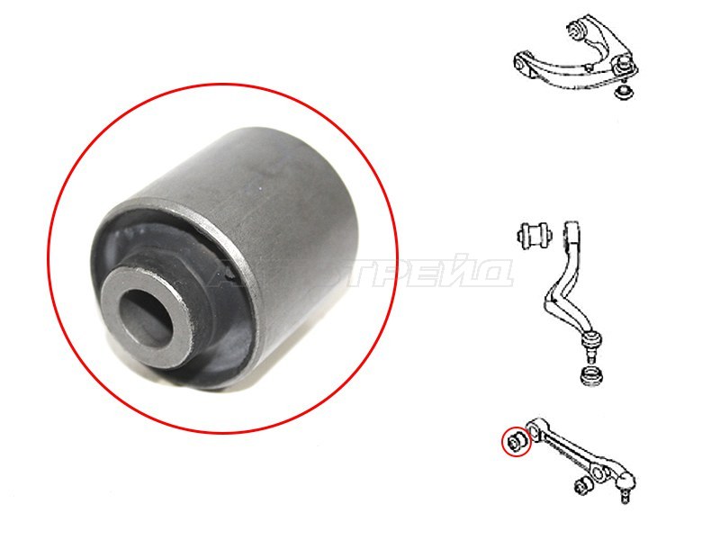 Сайлентблок рычага Mazda 6 02-08 / 6 MPS 05-07