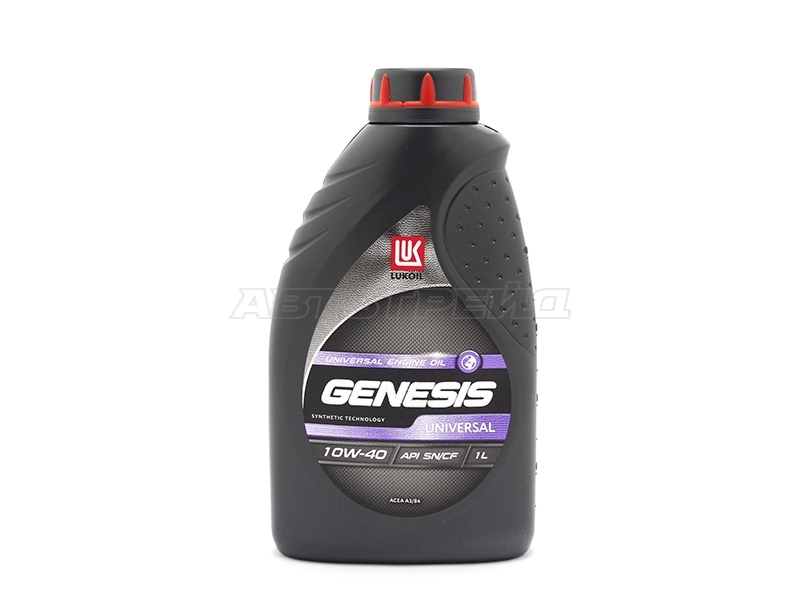 Масло моторное полусинтетическое LUKOIL GENESIS UNIVERSAL 10W-40 SN / CF / A3 / B4 1л