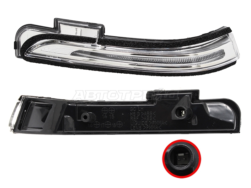 Поворот в зеркало (Слева) Hyundai Creta 15-21