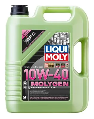 10W-40 Molygen New Generation, API SN/СF, 5л (НС-синт.мотор.масло)