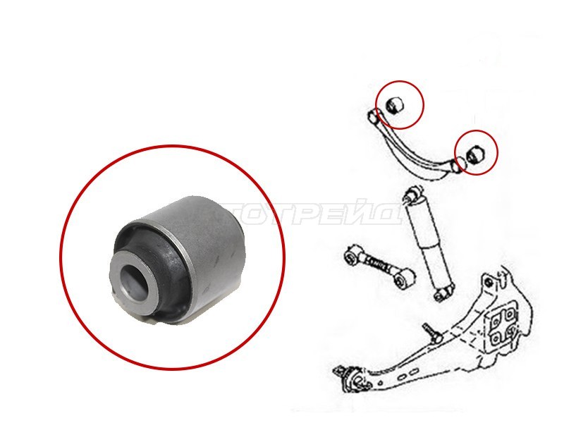 Сайлентблок рычага Mazda 6 02-08 / 6 MPS 05-07