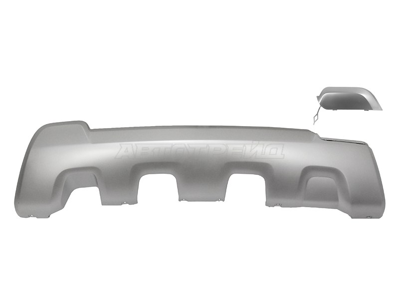 Бампер задний Renault Duster 15-21 (Нижняя часть)