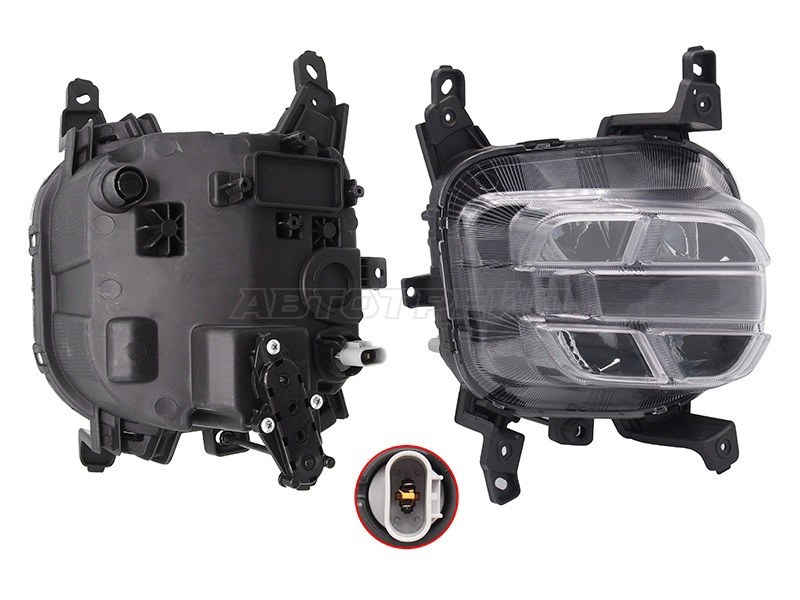 Фара противотуманная (Справа / LED) Kia Sportage 18-22