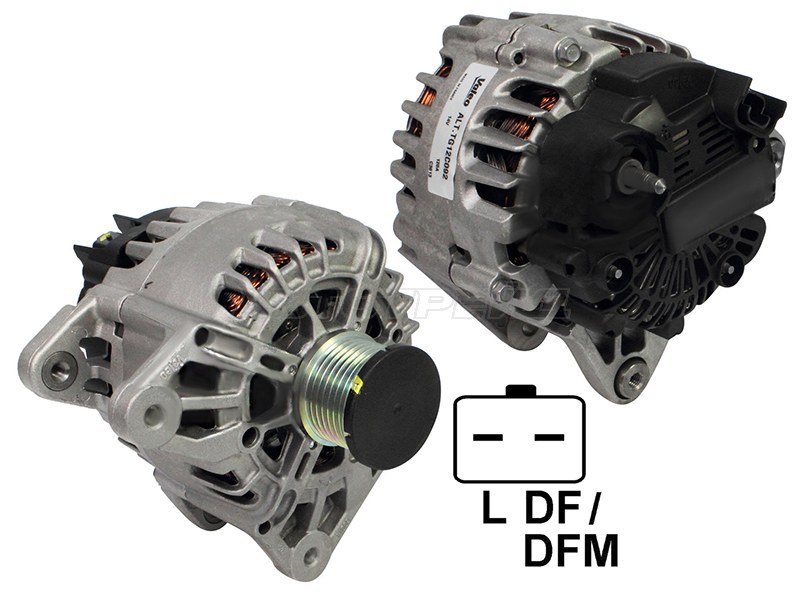 Генератор Renault Duster 10-21 / Kaptur 16-20 (H4B / H5F 12V 120A аналог VALEO)