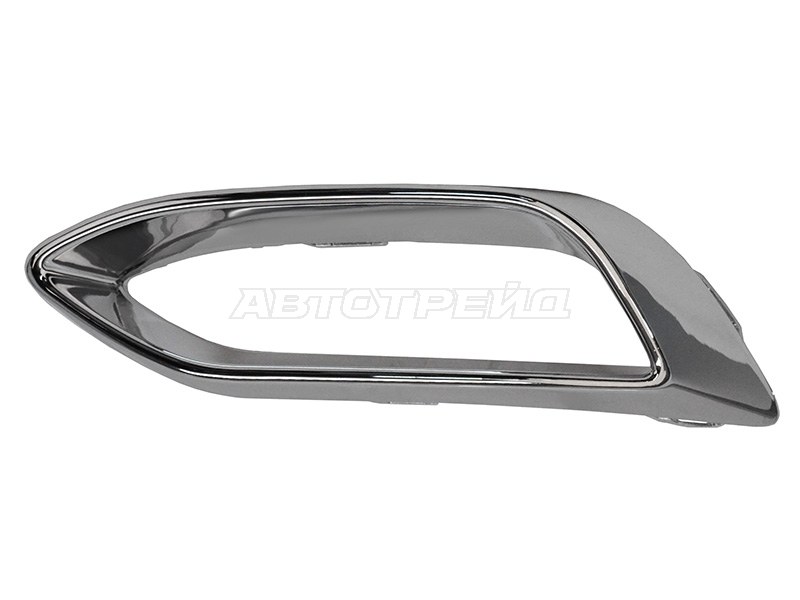 Накладка бампера Volkswagen Polo 20-22 (Сзади / Справа / Снизу)