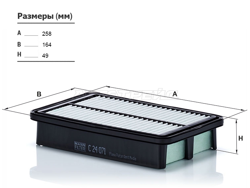 Фильтр воздушный Hyundai Creta 15-21