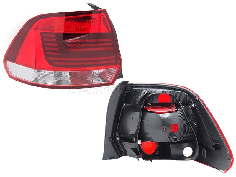Фонарь задний Volkswagen Polo 14-20 (Слева / 4D SED)