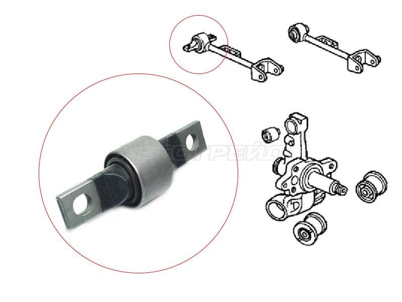 Сайлентблок рычага Honda Civic 00-06 / Civic Ferio 00-05