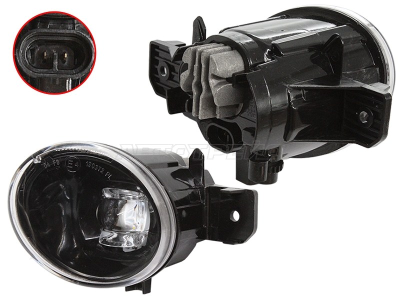 Фара противотуманная (Слева / LED / 6500K / 190LM / 12W) Nissan Qashqai 06-13 / Teana 08-14