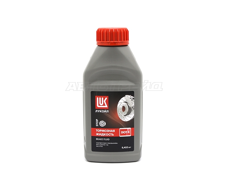 Жидкость тормозная LUKOIL DOT 4 (455г)