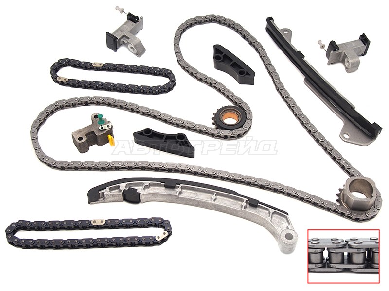 Комплект замены цепи ГРМ Toyota Land Cruiser Prado (J150) 09-17 / Lexus GX 09-13 1GRFE