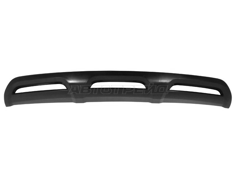 Накладка бампера Hyundai Santa Fe 12-15 / Grand Santa Fe 13-16 (Спереди)