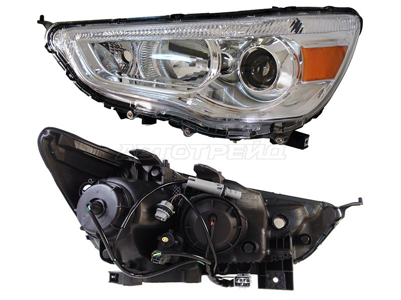 Фара Mitsubishi ASX 10-20 (Слева / Галоген / С электрокорректором)