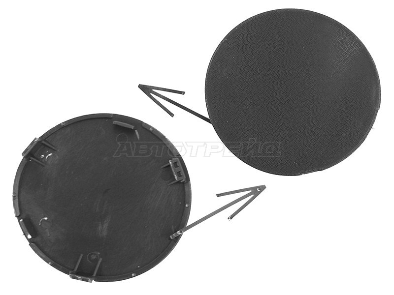 Заглушка под крюк Nissan Qashqai 06-13 / Dualis 07-14 (Сзади)