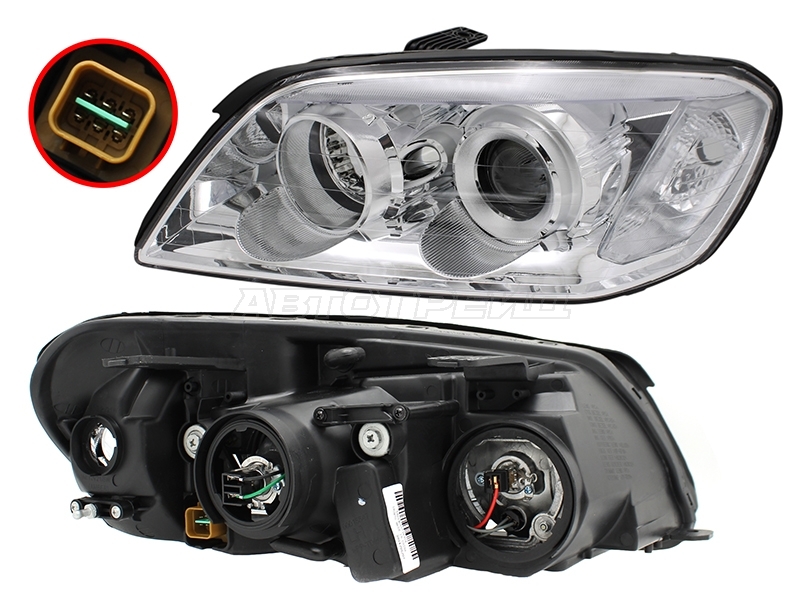 Фара Chevrolet Captiva 06-11 / Daewoo Winstorm 06-10 (Слева / Галоген / Ручная регулировка)