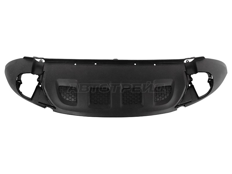 Накладка бампера Volkswagen Touareg 06-10 (Спереди / Снизу)