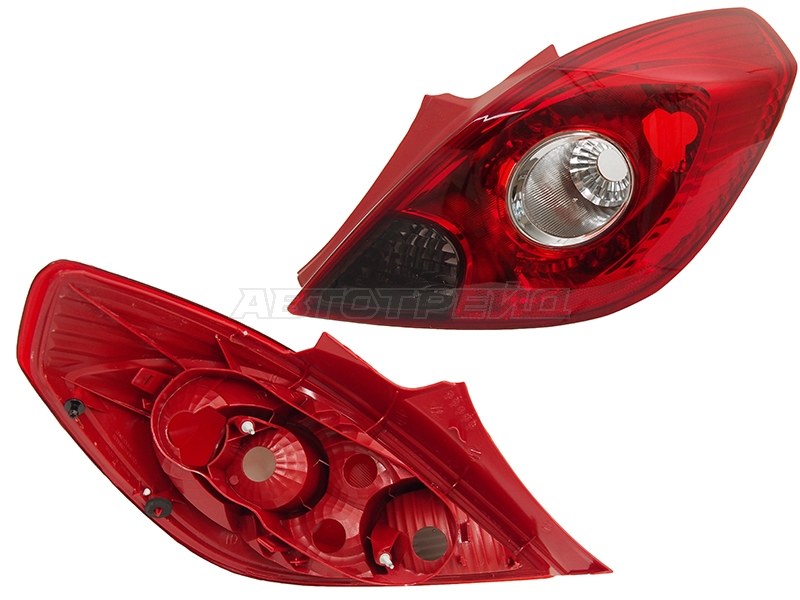 Фонарь задний Opel Corsa 06-14 (Справа / 3D HBK)