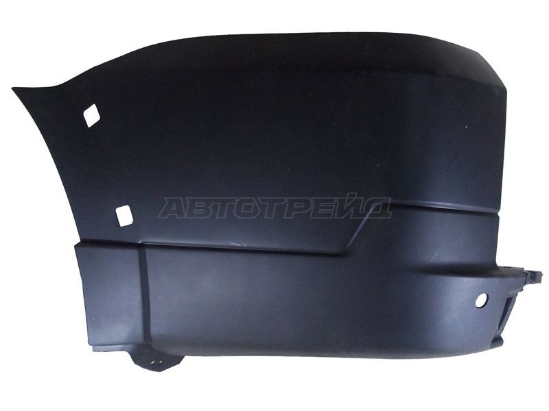 Клык бампера Mitsubishi Pajero 06-20 (Сзади / Слева)