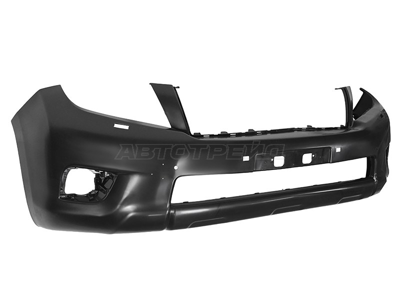 Бампер передний Toyota Land Cruiser Prado (J150) 09-13 (Под омыватели фар / Под ПТФ)