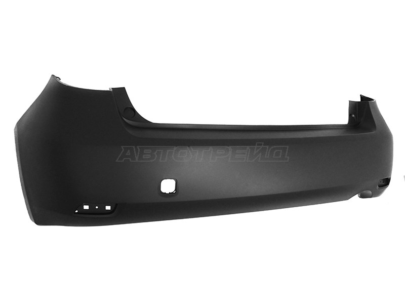 Бампер задний Subaru Impreza 07-12 (С отверстием под крюк / 5D HBK)