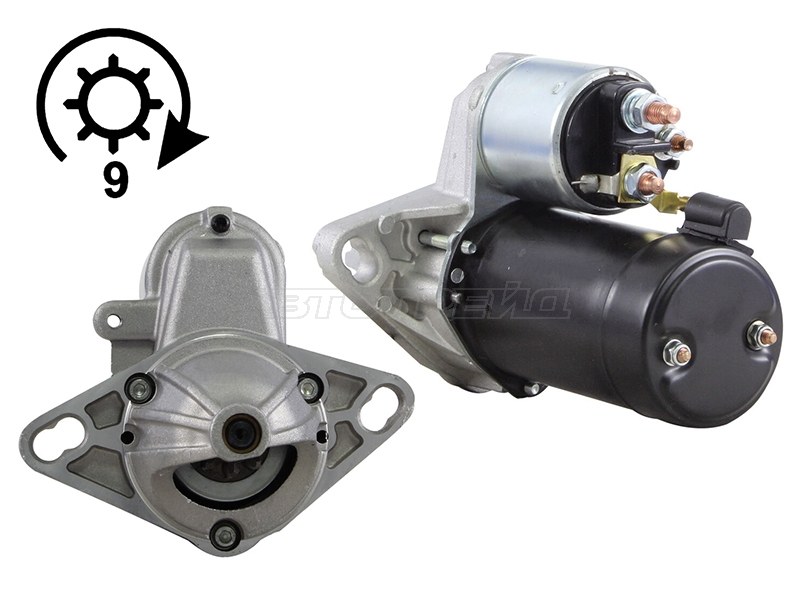 Стартер Honda Accord 97-03 / Civic 95-00 (1 kW / Z=9)