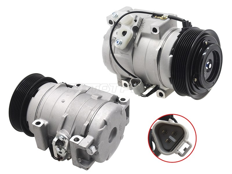 Компрессор кондиционера Toyota Land Cruiser Prado (J120) 02-09