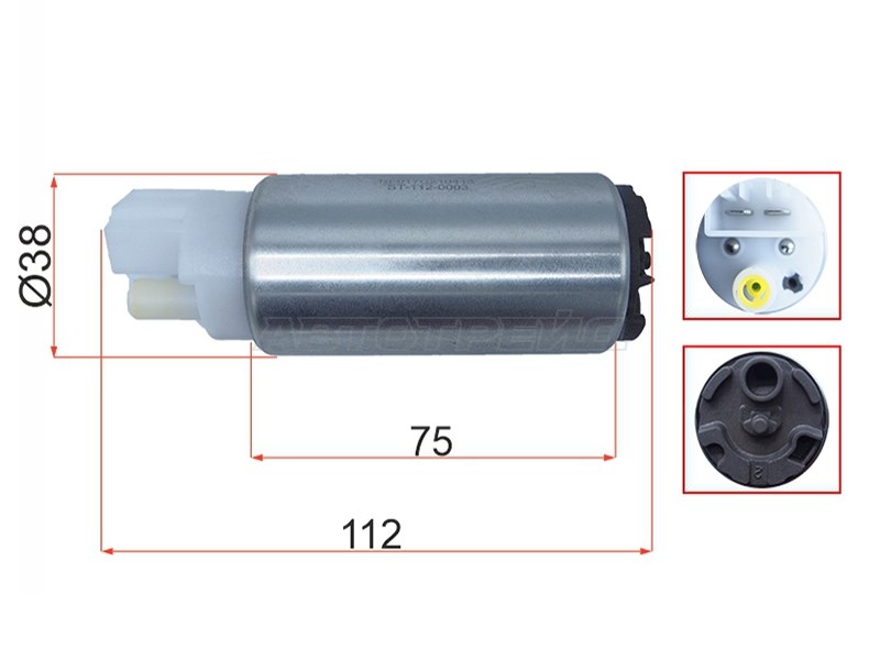 Топливный насос Honda Accord 93-08 / Civic 91-00