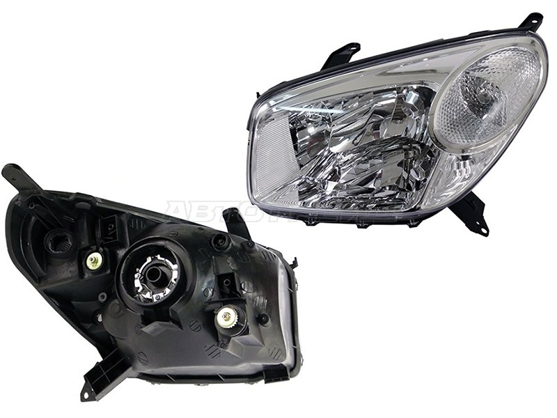 Фара Toyota RAV4 (CA20) 03-05 (Слева / Галоген / Ручная регулировка)