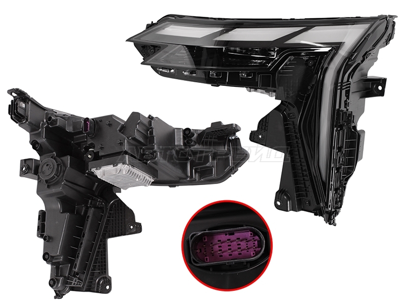 Фара Geely Atlas 23- (Слева / LED / 14 контактов)