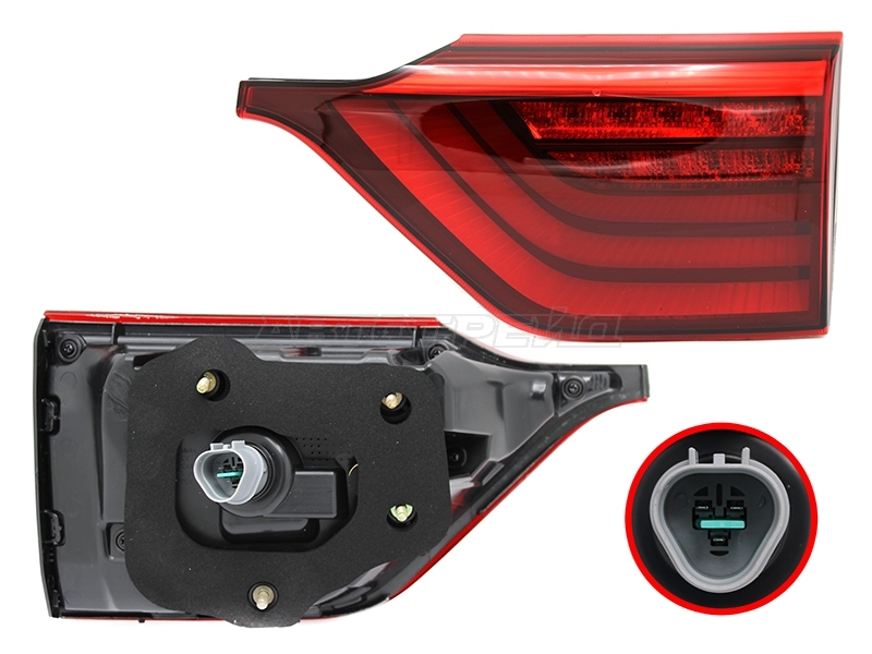 Фонарь в крышку багажника Kia Sportage 15-19 (Справа / LED)