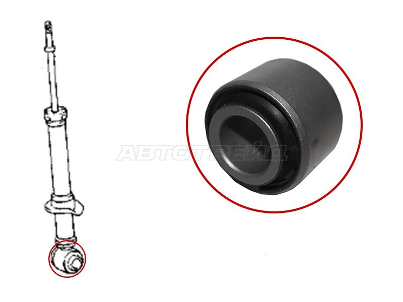 Сайлентблок Toyota Allion (T240) 01-07 / Corolla 00-07