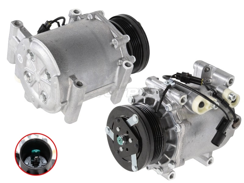 Компрессор кондиционера Mitsubishi Lancer 03-10 / Colt 95-03