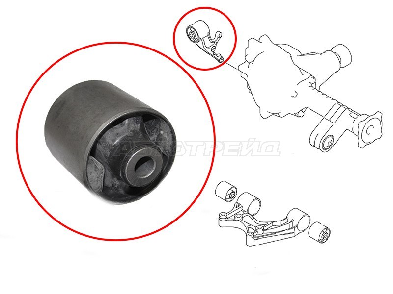 Сайлентблок опоры двигателя Suzuki Escudo 05-08 / Grand Vitara 05-16