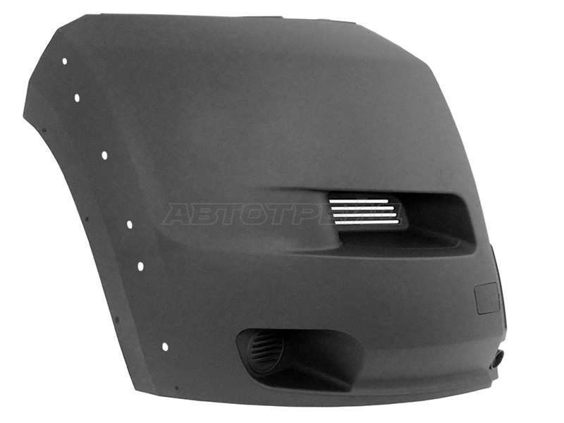 Клык бампера Peugeot Boxer 06-14 / Citroen Jumper 06-14 (Спереди / Справа / Под расширитель(и))