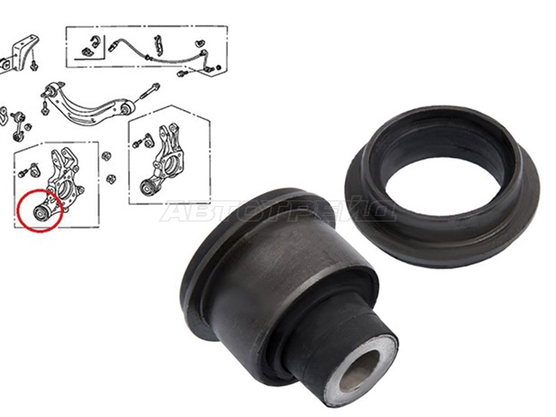 Сайлентблок цапфы Honda Civic 05-12 / Civic USA 05-08