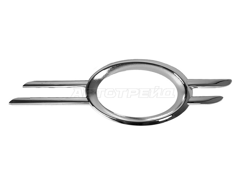 Молдинг бампера Mercedes-Benz E-Class 06-09 (Спереди / Слева / AVANTGARDE)