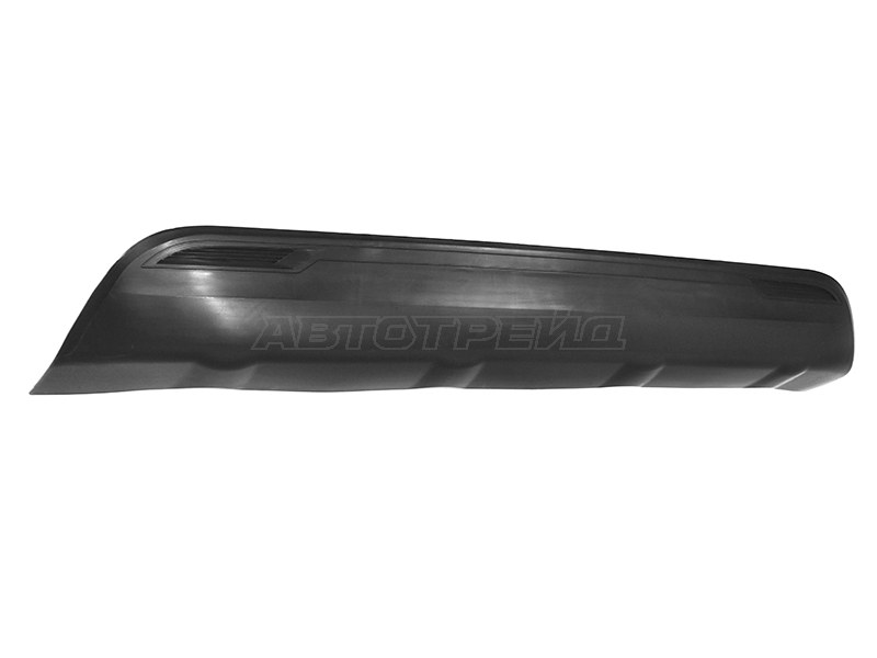 Накладка бампера Mitsubishi Outlander 18-22 (Сзади / Снизу)