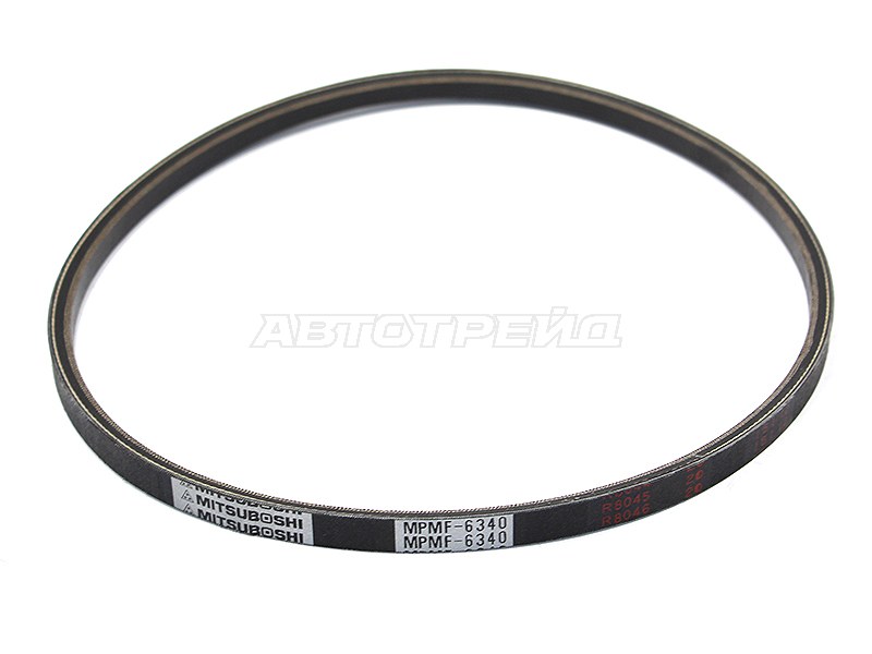 Ремень приводной Mitsubishi L200 96-16 / Nissan Terrano 95-02 1Y;2Y;3Y;4D56;4Y;5K;7K;7KE;CD17;LD20;LD20T;NA16S;NA20S;VG33E;Z18S;Z20S