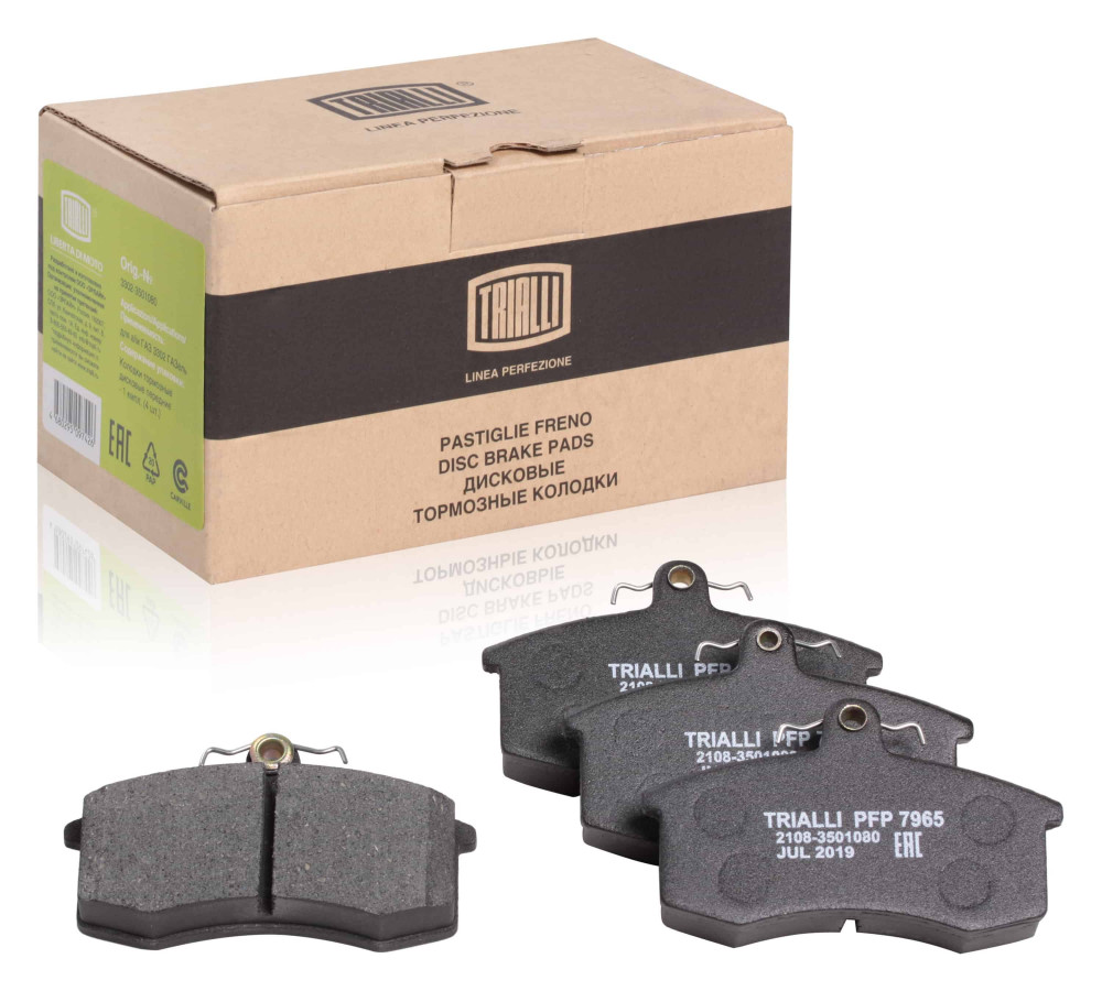Trialli PFP7965 — Колодки тормозные дисковые · перед