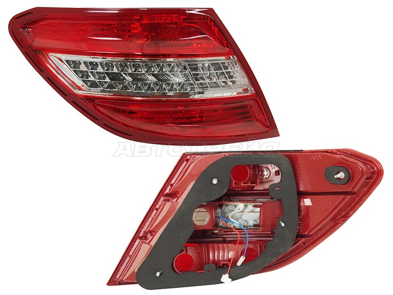 Фонарь задний Mercedes-Benz C-Class 07-11 (Слева / 4D SED)