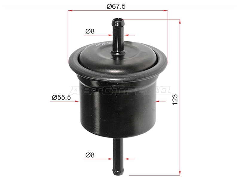 Фильтр топливный Nissan AD 99-02 / Almera 95-00