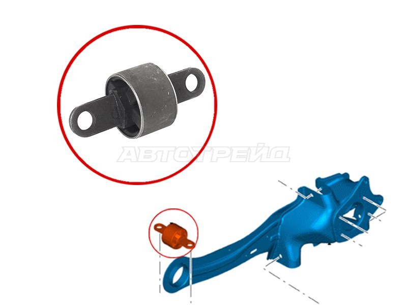 Сайлентблок рычага Ford Focus 07-19 / Kuga 13-19