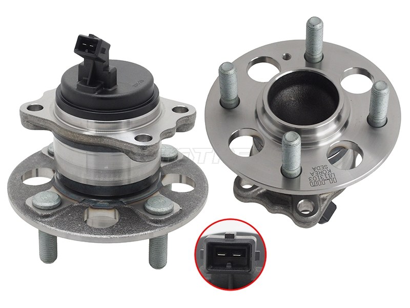 Ступичный узел Hyundai Solaris 17-22 / Kia Rio 16-22 (ABS / Справа=Слева / Сзади)