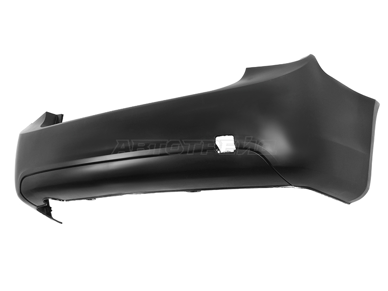 Бампер задний Chevrolet Cruze 09-12 / Daewoo Lacetti 08-11 (С отверстием под крюк / 4D SED)