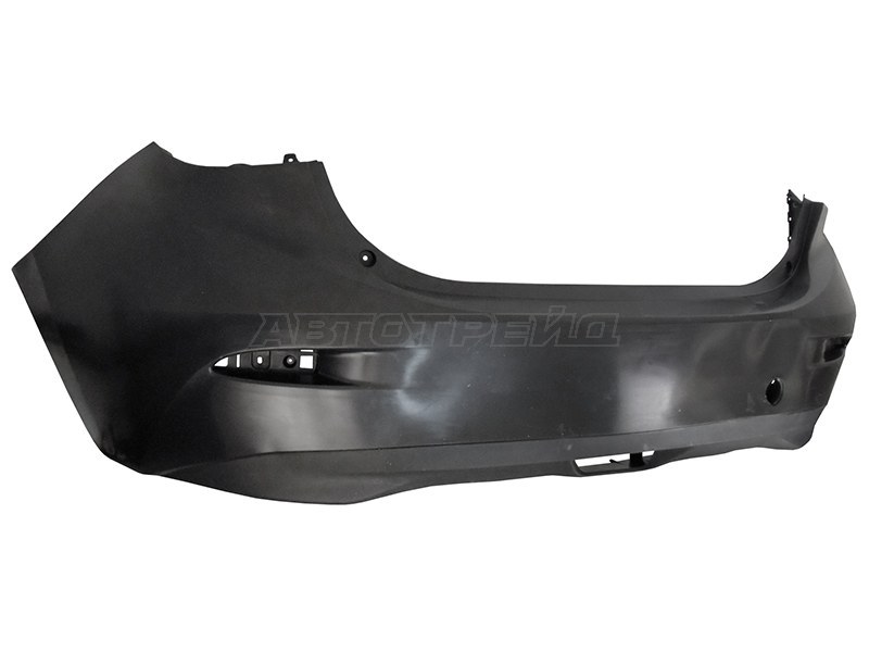 Бампер задний Mazda 3 13-19 / Axela 13-19 (С отверстием под крюк / 4D SED)