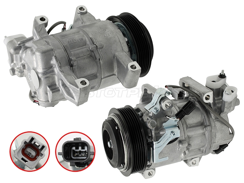 Компрессор кондиционера Nissan Teana 14-20 / X-Trail 13-22