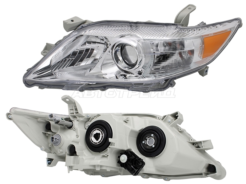 Фара Toyota Camry Europe / Russia (XV40) 09-11 / Camry USA 09-11 (Слева / Галоген / С электрокорректором)