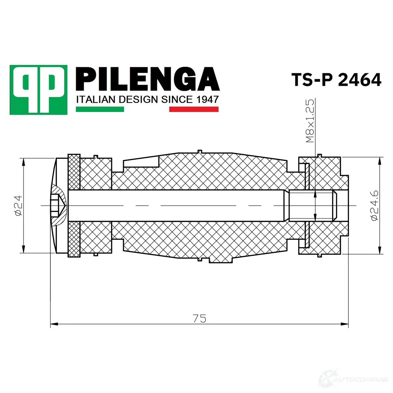 Pilenga TSP2464 — Стойка стабилизатора · перед, прав/лев